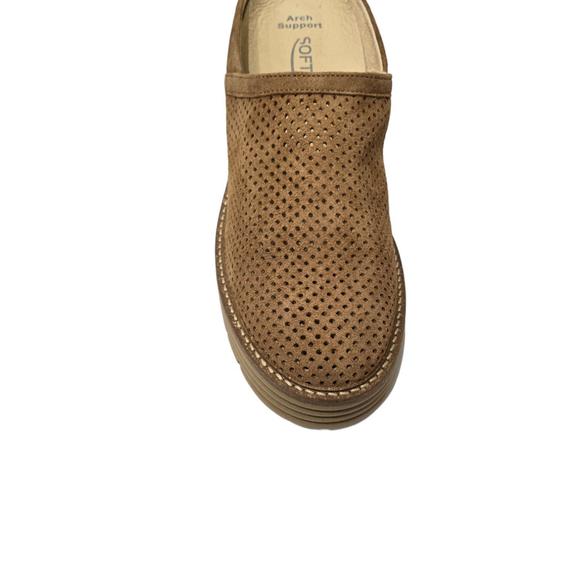 NEW SOFTWAVES women's mansi clog in cognac - Picture 3 of 3